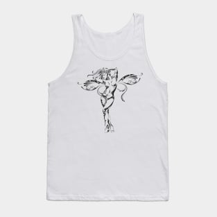 women abstract art Tank Top